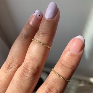 Mejuri Twist & Beaded Rings